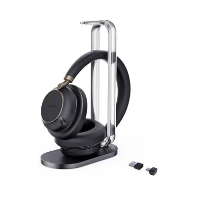 Yealink Auriculares BH 76 Plus con Soporte de Carga UC Black USB-C/A Yealink Auriculares BH 76 Plus con Soporte de Carga UC Black USB-C/A