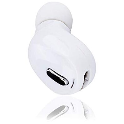 VBESTLIFE Auriculares Intrauditivos Inalámbricos, Mini Deportivos Bluetooth de Un Oído, Universales para Fitness/Ocio/Conducción/Oficina (Blanco) VBESTLIFE Auriculares Intrauditivos Inalámbricos, Mini Deportivos Bluetooth de Un Oído, Universales para Fitness/Ocio/Conducción/Oficina (Blanco)