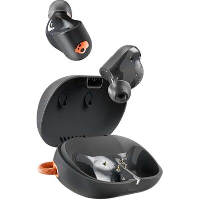 Skullcandy Sesh ANC Active Auriculares In-Ear Inalámbricos con Cancelación de Ruido, 48 h de Autonomía, Impermeabilidad IP67, Micrófono, Compatibles con iPhone y Android. True Black/Orange Skullcandy Sesh ANC Active Auriculares In-Ear Inalámbricos con Cancelación de Ruido, 48 h de Autonomía, Impermeabilidad IP67, Micrófono, Compatibles con iPhone y Android. True Black/Orange