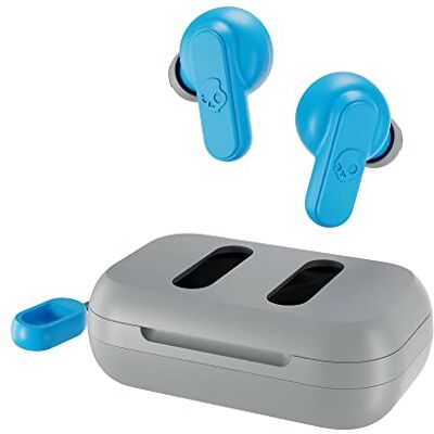 Skullcandy Dime 2 Auriculares In-Ear Inalámbricos, 12 h de Autonomía, Micrófono, Compatibles con iPhone Android y Dispositivos Bluetooth- Gris Skullcandy Dime 2 Auriculares In-Ear Inalámbricos, 12 h de Autonomía, Micrófono, Compatibles con iPhone Android y Dispositivos Bluetooth- Gris