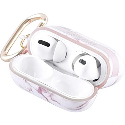 GUESS GUAPHCHMAP Funda para AirPods Pro (Correa de mármol), Color Rosa GUESS GUAPHCHMAP Funda para AirPods Pro (Correa de mármol), Color Rosa