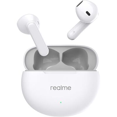 realme Buds T01 Auriculares intrauditivos verdaderamente inalámbricos con AI ENC para Llamadas, Controlador dinámico de 13 mm, batería de hasta 28 Horas, latencia de 88 mm, Bluetooth V5.4 y Google realme Buds T01 Auriculares intrauditivos verdaderamente inalámbricos con AI ENC para Llamadas, Controlador dinámico de 13 mm, batería de hasta 28 Horas, latencia de 88 mm, Bluetooth V5.4 y Google