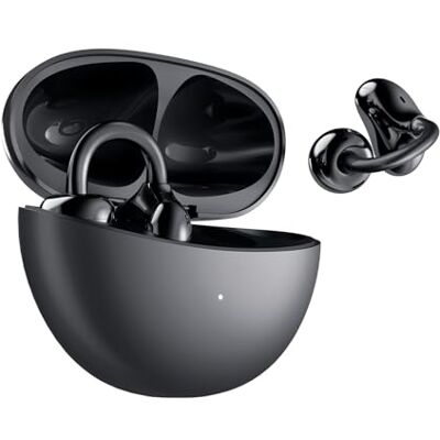 Honor Auriculares inalámbricos con clip de oreja abierta con reducción de Batería de 36 horas de duración, micrófonos duales, controles táctiles, impermeabilidad IP54, Bluetooth 5.3 para orejas Honor Auriculares inalámbricos con clip de oreja abierta con reducción de Batería de 36 horas de duración, micrófonos duales, controles táctiles, impermeabilidad IP54, Bluetooth 5.3 para orejas