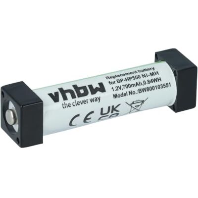 vhbw Batería Compatible con Sony MDR-RF800RK MDR-IF140K, MDR-RF820R, MDR-IF140, MDR-RF800R auriculares inalámbricos, cascos (700 mAh, 1,2 V, NiMH) vhbw Batería Compatible con Sony MDR-RF800RK MDR-IF140K, MDR-RF820R, MDR-IF140, MDR-RF800R auriculares inalámbricos, cascos (700 mAh, 1,2 V, NiMH)