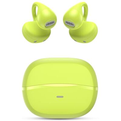 SPC Boost Clip – Auriculares inalámbricos con Clip Open-Ear ENC para Llamadas nítidas 26h de batería Bluetooth y Google Fast Pair IPX5 Control táctil y Asistente de Voz Verde SPC Boost Clip – Auriculares inalámbricos con Clip Open-Ear ENC para Llamadas nítidas 26h de batería Bluetooth y Google Fast Pair IPX5 Control táctil y Asistente de Voz Verde