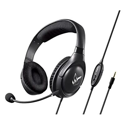 Creative Sound Blaster Blaze V2 Auriculares supraaurales para Juegos con micrófono Desmontable con cancelación de Ruido, Volumen y Control de Silencio del micrófono para PC/Mac/Consolas Creative Sound Blaster Blaze V2 Auriculares supraaurales para Juegos con micrófono Desmontable con cancelación de Ruido, Volumen y Control de Silencio del micrófono para PC/Mac/Consolas
