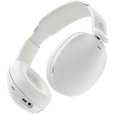 Skullcandy Hesh 360 Cascos Inalámbricos Bluetooth Circumaurales, hasta 100 Horas de Autonomía, Ajuste Aislante del Ruido, Diseño Plegable Plano, Micrófono, para iPhone y Android Hueso Skullcandy Hesh 360 Cascos Inalámbricos Bluetooth Circumaurales, hasta 100 Horas de Autonomía, Ajuste Aislante del Ruido, Diseño Plegable Plano, Micrófono, para iPhone y Android Hueso