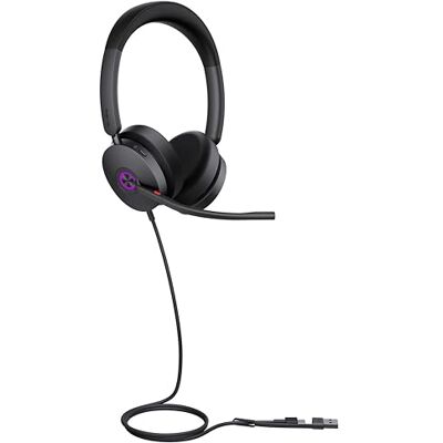Yealink UH48 Dual Teams USB-C/A kabelgebundenes Stereo Headset Zertifiziert für UC-Platformen Yealink UH48 Dual Teams USB-C/A kabelgebundenes Stereo Headset Zertifiziert für UC-Platformen