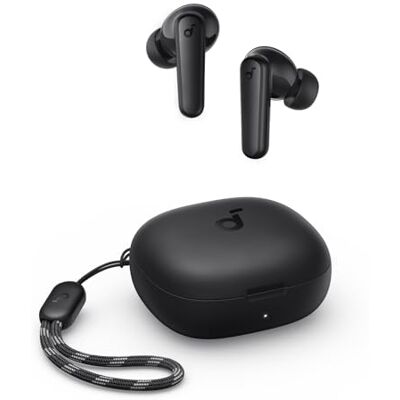 Soundcore P20i by Anker Auriculares inalámbricos Bluetooth, Big Bass Diafragmas de 10 mm, Bluetooth 5.3, 30 h, IPX5, 2 micros con IA y EQ personalizado Soundcore P20i by Anker Auriculares inalámbricos Bluetooth, Big Bass Diafragmas de 10 mm, Bluetooth 5.3, 30 h, IPX5, 2 micros con IA y EQ personalizado