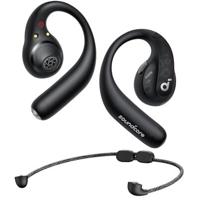 Soundcore AeroFit Pro by Anker Auriculares Bluetooth, LDAC, 46 h Conducción de aire, ajuste seguro, Bluetooth 5.3, IPX5 y control con App Soundcore AeroFit Pro by Anker Auriculares Bluetooth, LDAC, 46 h Conducción de aire, ajuste seguro, Bluetooth 5.3, IPX5 y control con App