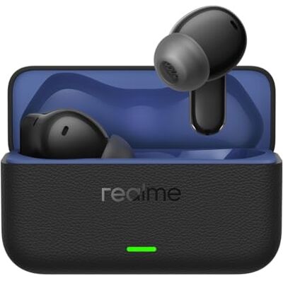 realme Buds T500 Pro Auriculares Bluetooth Inalámbricos, Cancelación de Ruido (ANC), Traducción AI, Batería de Larga duración 56H, Control táctil, Carga Tipo-C, IP55, Diseño Candy Box, Negro realme Buds T500 Pro Auriculares Bluetooth Inalámbricos, Cancelación de Ruido (ANC), Traducción AI, Batería de Larga duración 56H, Control táctil, Carga Tipo-C, IP55, Diseño Candy Box, Negro