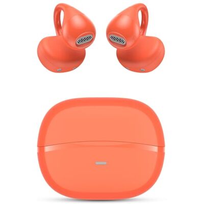SPC Boost Clip – Auriculares inalámbricos con Clip Open-Ear ENC para Llamadas nítidas 26h de batería Bluetooth y Google Fast Pair IPX5 Control táctil y Asistente de Voz Naranja SPC Boost Clip – Auriculares inalámbricos con Clip Open-Ear ENC para Llamadas nítidas 26h de batería Bluetooth y Google Fast Pair IPX5 Control táctil y Asistente de Voz Naranja