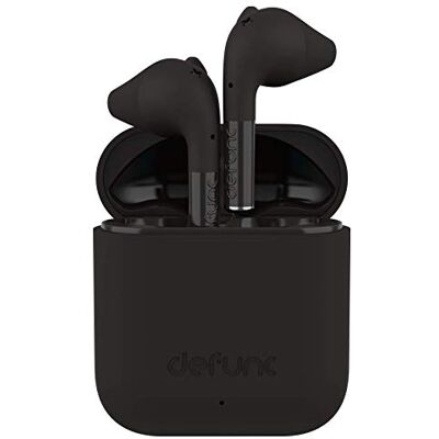 Defunc D4211 Auriculares True Go Slim Totalmente inalámbricos Sonido Potente 22 Horas de autonomía, Negro Defunc D4211 Auriculares True Go Slim Totalmente inalámbricos Sonido Potente 22 Horas de autonomía, Negro