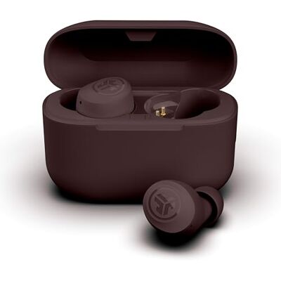 JLab Go Air Pop+ Auriculares Inalámbricos Bluetooth 35h, Tone 4975 Wireless Earbuds con Caja de Carga, Audífonos Bluetooth con Micrófono, Dual Connect, App JLab Go Air Pop+ Auriculares Inalámbricos Bluetooth 35h, Tone 4975 Wireless Earbuds con Caja de Carga, Audífonos Bluetooth con Micrófono, Dual Connect, App