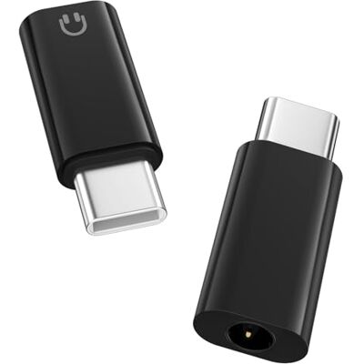 MoKo Adaptador Audio USB-C a 3,5mm, Dongle de Tipo-C a 3,5mm Aux Jack Admite Controles en Línea, Chip DAC, Audio Hi-Fi, Compatible con iPhone 17 16 15, Galaxy, iPad, MacBook, Pixel, Negro MoKo Adaptador Audio USB-C a 3,5mm, Dongle de Tipo-C a 3,5mm Aux Jack Admite Controles en Línea, Chip DAC, Audio Hi-Fi, Compatible con iPhone 17 16 15, Galaxy, iPad, MacBook, Pixel, Negro