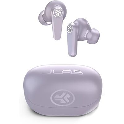 JLab Go Pods ANC Auriculares Bluetooth Cancelación Ruido, Lila Cancelación activa de Ruido Híbrida, Autonomía 26h+, Llamadas Claras, Multipunto, Modo Ambiente, IP55, Audio con App JLab Go Pods ANC Auriculares Bluetooth Cancelación Ruido, Lila Cancelación activa de Ruido Híbrida, Autonomía 26h+, Llamadas Claras, Multipunto, Modo Ambiente, IP55, Audio con App