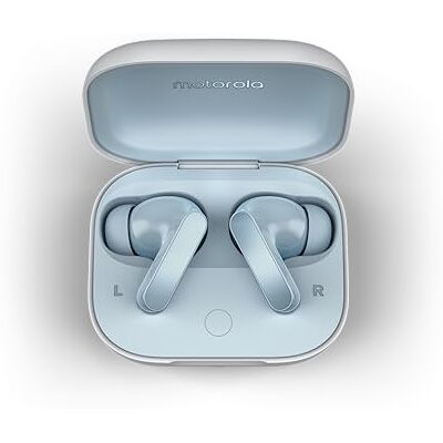 Motorola Moto Buds: Auriculares inalámbricos, Sonido de óptima Calidad y Audio de Alta resolución, cancelación Activa de Ruido dinámica, integración óptima con el ecosistema Moto, Azul Motorola Moto Buds: Auriculares inalámbricos, Sonido de óptima Calidad y Audio de Alta resolución, cancelación Activa de Ruido dinámica, integración óptima con el ecosistema Moto, Azul