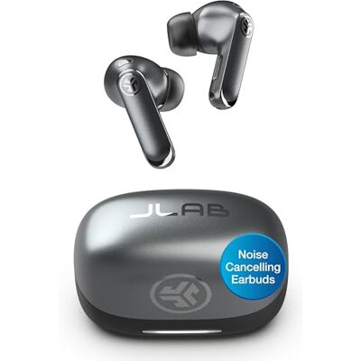 JLab Epic Pods ANC Auriculares Bluetooth Inalámbricos In-Ear 60h, Negro Cancelación Activa de Ruido, Audio Hi-Res, IP55, Audio Personalizable, Multipunto, Llamadas Claras JLab Epic Pods ANC Auriculares Bluetooth Inalámbricos In-Ear 60h, Negro Cancelación Activa de Ruido, Audio Hi-Res, IP55, Audio Personalizable, Multipunto, Llamadas Claras