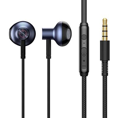 Baseus Fone De Ouvido Com Fio Encok 3,5 Mm H19 Preto Ngh19-01 Baseus Fone De Ouvido Com Fio Encok 3,5 Mm H19 Preto Ngh19-01