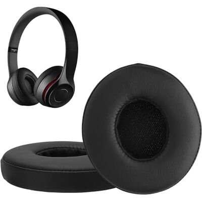 kwmobile Almohadillas compatibles con Beats Solo 2 Wireless/Solo 3 Wireless Almohadillas 2X Almohadilla de Repuesto para Auriculares en Cuero sintético kwmobile Almohadillas compatibles con Beats Solo 2 Wireless/Solo 3 Wireless Almohadillas 2X Almohadilla de Repuesto para Auriculares en Cuero sintético