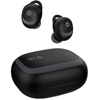 SPC Ebon Auricular Bluetooth (Manos Libres, IPX5, Asistente de Voz) – Color Negro SPC Ebon Auricular Bluetooth (Manos Libres, IPX5, Asistente de Voz) – Color Negro