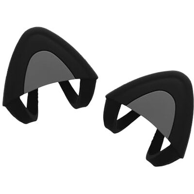kwmobile Orejas de Gato para Auriculares Overear Headphone 2X Clips para Headphones para Diademas de 2,5 cm a 3,8 cm de diámetro Negro/Gris kwmobile Orejas de Gato para Auriculares Overear Headphone 2X Clips para Headphones para Diademas de 2,5 cm a 3,8 cm de diámetro Negro/Gris