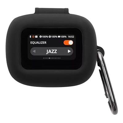 kwmobile Carcasa de Silicona Compatible con JBL Live Flex 3 / Live Buds 3 / Live Beam 3 Funda para Cascos inalámbricos Negro kwmobile Carcasa de Silicona Compatible con JBL Live Flex 3 / Live Buds 3 / Live Beam 3 Funda para Cascos inalámbricos Negro