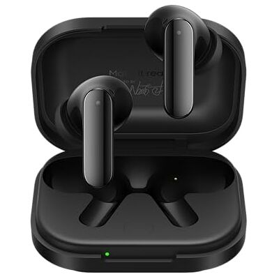 realme Buds Air 8 Pro Auriculares inalámbricos con ANC adaptativo de 55 dB, Doble Driver, Audio de Alta resolución LHDC, batería de 50h, Bluetooth 6.1, Resistencia al Agua IP55, Negro realme Buds Air 8 Pro Auriculares inalámbricos con ANC adaptativo de 55 dB, Doble Driver, Audio de Alta resolución LHDC, batería de 50h, Bluetooth 6.1, Resistencia al Agua IP55, Negro