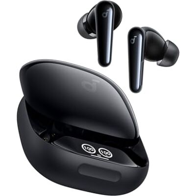 Soundcore Liberty 4 Pro de Anker Auriculares con Cancelación de Ruido Adaptativa en Tiempo Real, 7 Sensores, Música Hi-Fi Estudio, Llamadas Nítidas con 8 Micrófonos e IA Soundcore Liberty 4 Pro de Anker Auriculares con Cancelación de Ruido Adaptativa en Tiempo Real, 7 Sensores, Música Hi-Fi Estudio, Llamadas Nítidas con 8 Micrófonos e IA