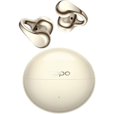 Oppo Enco Clip2 Auriculares Open-Ear, Drivers 11mm+9mm, Bluetooth 6.1 Sonido Dynaudio, Comodidad EarHug, Audio Hi-Res LHDC 5.0, 40H Autonomía, Llamadas por Conducción Ósea, Luminous Gold Oppo Enco Clip2 Auriculares Open-Ear, Drivers 11mm+9mm, Bluetooth 6.1 Sonido Dynaudio, Comodidad EarHug, Audio Hi-Res LHDC 5.0, 40H Autonomía, Llamadas por Conducción Ósea, Luminous Gold