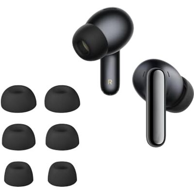 kwmobile 6 Almohadillas Compatible con Xiaomi Redmi Buds 8 Pro Eartips para Cascos 3 tamaños S M L Negro kwmobile 6 Almohadillas Compatible con Xiaomi Redmi Buds 8 Pro Eartips para Cascos 3 tamaños S M L Negro