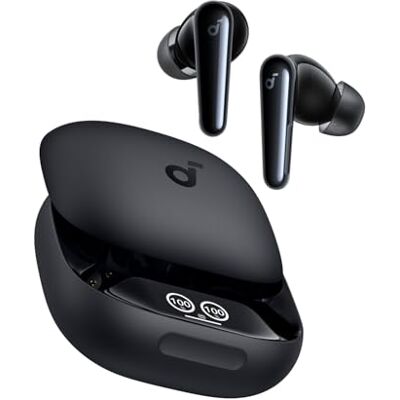 Soundcore Liberty 4 Pro de Anker Auriculares con Cancelación de Ruido Adaptativa en Tiempo Real, 7 Sensores, Música Hi-Fi Estudio, Llamadas Nítidas con 6 Micrófonos e IA Soundcore Liberty 4 Pro de Anker Auriculares con Cancelación de Ruido Adaptativa en Tiempo Real, 7 Sensores, Música Hi-Fi Estudio, Llamadas Nítidas con 6 Micrófonos e IA