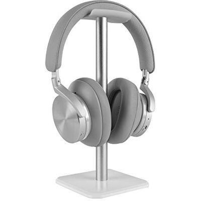 GEEKRIA Soporte de Aluminio para Auriculares, Soporte para Auriculares para Juegos, Soporte para Pantalla de Auriculares, Soporte de Escritorio de Silicona Antideslizante, Blanco GEEKRIA Soporte de Aluminio para Auriculares, Soporte para Auriculares para Juegos, Soporte para Pantalla de Auriculares, Soporte de Escritorio de Silicona Antideslizante, Blanco
