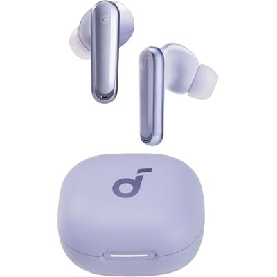Soundcore de Anker P40i Auriculares Bluetooth con Cancelación de Ruido Graves intensos, 60 h, soporte para teléfono, IPX5, carga inalámbrica y Bluetooth 5.3 Soundcore de Anker P40i Auriculares Bluetooth con Cancelación de Ruido Graves intensos, 60 h, soporte para teléfono, IPX5, carga inalámbrica y Bluetooth 5.3