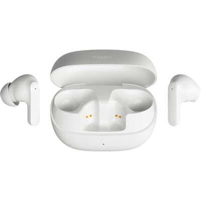 Vieta Auriculares Inalámbricos True Wireless con Bluetooth 5.4, ANC -25 dB, Cascos con Micrófono, Batería de 33 Horas, Resistencia al Agua IPX4, Cancelación de Ruido Double. Blanco Vieta Auriculares Inalámbricos True Wireless con Bluetooth 5.4, ANC -25 dB, Cascos con Micrófono, Batería de 33 Horas, Resistencia al Agua IPX4, Cancelación de Ruido Double. Blanco
