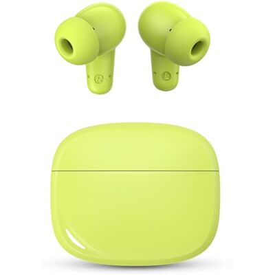 SPC Boost Buds Auriculares inalámbricos Bluetooth con ENC cancelación Ruido 30h de batería Google Fast Pair 4 micrófonos IPX4 Control táctil y Asistente de Voz Verde SPC Boost Buds Auriculares inalámbricos Bluetooth con ENC cancelación Ruido 30h de batería Google Fast Pair 4 micrófonos IPX4 Control táctil y Asistente de Voz Verde