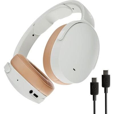 Skullcandy Hesh ANC Cascos Over-Ear Inalámbricos con Cancelación de Ruido, 22 h de Autonomía, Micrófono, Compatibles con iPhone Android y Dispositivos Bluetooth Blanco Skullcandy Hesh ANC Cascos Over-Ear Inalámbricos con Cancelación de Ruido, 22 h de Autonomía, Micrófono, Compatibles con iPhone Android y Dispositivos Bluetooth Blanco