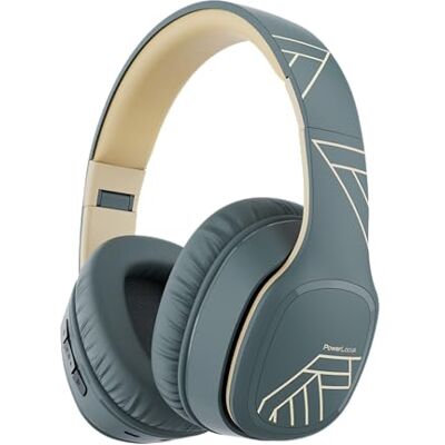 PowerLocus Auriculares Inalámbricos Bluetooth, Cascos Inalambricos, 50 Horas de Reproducción, Auriculares Inalambricos Diadema con Micrófono, Hi-Fi Estéreo Audifonos para Móviles/PC/TV PowerLocus Auriculares Inalámbricos Bluetooth, Cascos Inalambricos, 50 Horas de Reproducción, Auriculares Inalambricos Diadema con Micrófono, Hi-Fi Estéreo Audifonos para Móviles/PC/TV