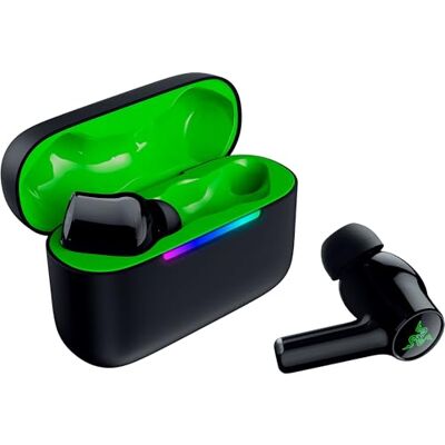Razer Hammerhead V3 X HyperSpeed Xbox Auriculares inalámbricos Gaming multiplataforma HyperSpeed y Bluetooth 40 Horas la batería Impermeable IPX4 THX Spatial Audio Negro Razer Hammerhead V3 X HyperSpeed Xbox Auriculares inalámbricos Gaming multiplataforma HyperSpeed y Bluetooth 40 Horas la batería Impermeable IPX4 THX Spatial Audio Negro