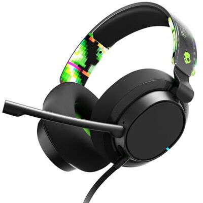 Skullcandy SLYR Pro Cascos Over-Ear Multiplataforma con Cable para Gaming, con Enhanced Sound Perception, Micrófono con IA, Compatibles con Xbox PlayStation y PC- Verde Skullcandy SLYR Pro Cascos Over-Ear Multiplataforma con Cable para Gaming, con Enhanced Sound Perception, Micrófono con IA, Compatibles con Xbox PlayStation y PC- Verde