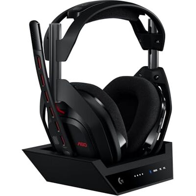 Logitech Astro A50 Lightspeed Auriculares inalámbricos de Gaming + Base Logitech Astro A50 Lightspeed Auriculares inalámbricos de Gaming + Base