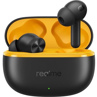 realme T200 Lite Cuffie True Wireless, hasta 48 Horas de reproducción, Controlador dinámico de Graves de 12,4 mm, Cancelación de Ruido en Las Llamadas Mejorada con IA y micrófono cuádruple, White realme T200 Lite Cuffie True Wireless, hasta 48 Horas de reproducción, Controlador dinámico de Graves de 12,4 mm, Cancelación de Ruido en Las Llamadas Mejorada con IA y micrófono cuádruple, White