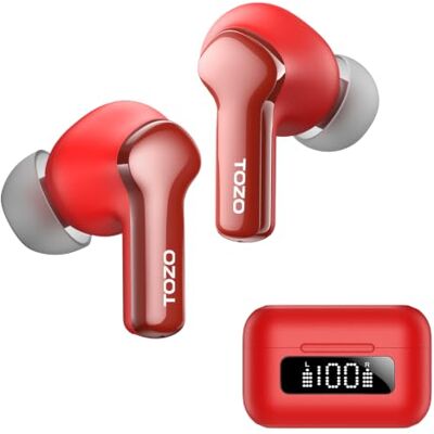 TOZO NC3 Auriculares Inalámbricos Bluetooth, ANC 45dB para Diario TOZO NC3 Auriculares Inalámbricos Bluetooth, ANC 45dB para Diario
