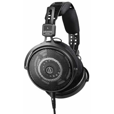 Technica Auriculares de referencia Pure Open-Back Diseño de espalda abierta con controladores de 45 mm y cables desmontables para mezclar, masterizar y escuchar críticamente Technica Auriculares de referencia Pure Open-Back Diseño de espalda abierta con controladores de 45 mm y cables desmontables para mezclar, masterizar y escuchar críticamente