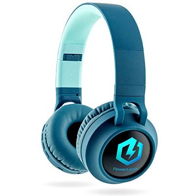 PowerLocus Auriculares Bluetooth de Diadema para niños, Cascos Bluetooth Inalámbricos, Auditiva Límite de 85DB, Sonido Estéreo, con Micrófono, Micro SD, Plegable, Estuche Cascos para Movil, Tablet,PC PowerLocus Auriculares Bluetooth de Diadema para niños, Cascos Bluetooth Inalámbricos, Auditiva Límite de 85DB, Sonido Estéreo, con Micrófono, Micro SD, Plegable, Estuche Cascos para Movil, Tablet,PC