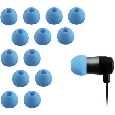 Xcessor Silicona Almohadillas de Repuesto 7 Pares (Juego de 14 Piezas). Grande, Azul Xcessor Silicona Almohadillas de Repuesto 7 Pares (Juego de 14 Piezas). Grande, Azul