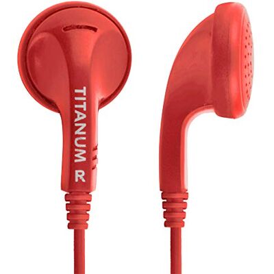Esperanza IT Accesories TITANUM TH108R Auriculares estéreo, Color Rojo Esperanza IT Accesories TITANUM TH108R Auriculares estéreo, Color Rojo