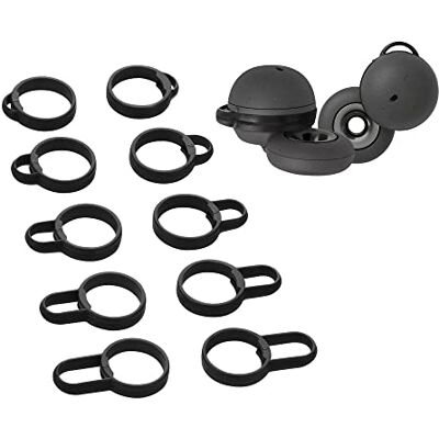 kwmobile Ganchos compatibles con Sony Linkbuds WF-L900 Set de 5X Gancho para Cascos inalámbricos Negro kwmobile Ganchos compatibles con Sony Linkbuds WF-L900 Set de 5X Gancho para Cascos inalámbricos Negro