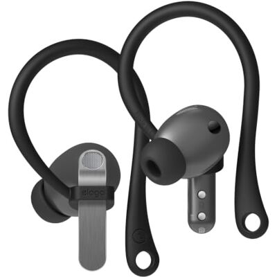 elago Ganchos para Auriculares para Samsung Galaxy Buds 4 Pro Diseño Ergonómico, Ajuste Cómodo, Antideslizante (Negro) elago Ganchos para Auriculares para Samsung Galaxy Buds 4 Pro Diseño Ergonómico, Ajuste Cómodo, Antideslizante (Negro)