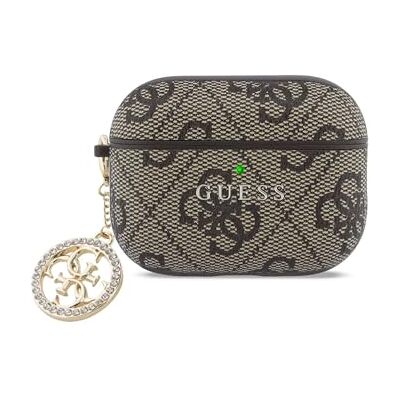 CG MOBILE Guess Funda para AirPods 3 Estampado Clásico, Protección Completa, Marrón CG MOBILE Guess Funda para AirPods 3 Estampado Clásico, Protección Completa, Marrón